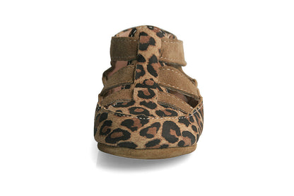 Obex Helis Kinder Breite Hausschuhe - Leopardenmuster