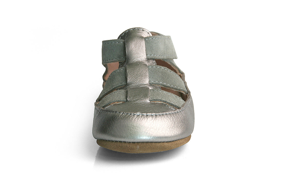 Obex Helis Kinder Hausschuhe - Silber