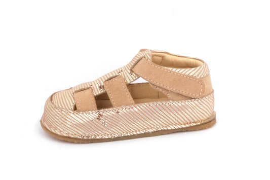 Obex Helis Kinder Sandalen - Gedämpftes Gold