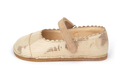 Obex Balerinas Sandalen Kinder - Champagnergold