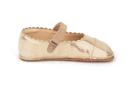 Obex Balerinas Sandalen Kinder - Champagnergold