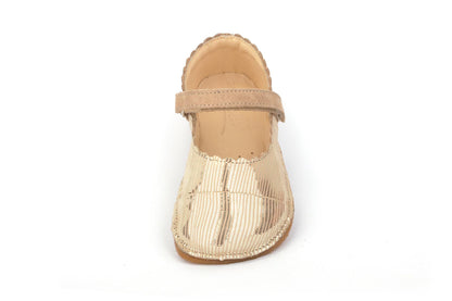 Obex Balerinas Sandalen Kinder - Champagnergold
