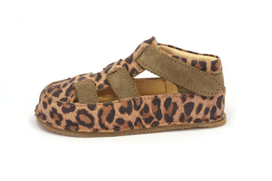 Obex Helis Kinder Sandalen - Leopardenmuster